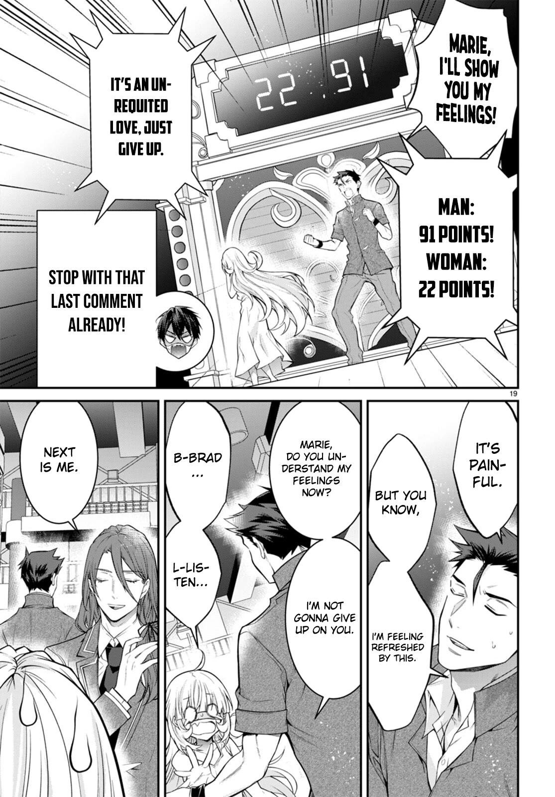 Otome Game Sekai wa Mob ni Kibishii Sekai desu Chapter 54 - Page 19