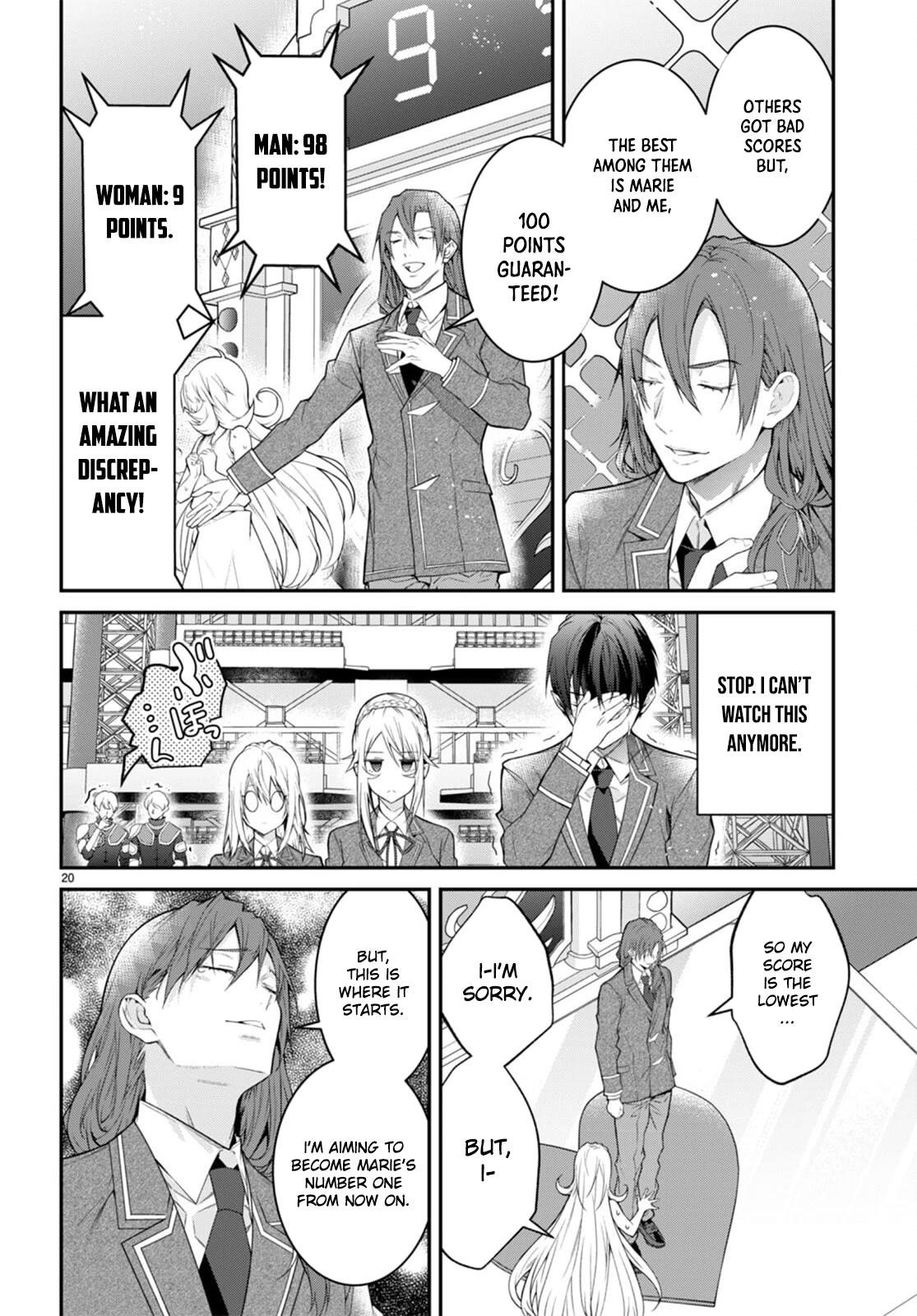 Otome Game Sekai wa Mob ni Kibishii Sekai desu Chapter 54 - Page 20