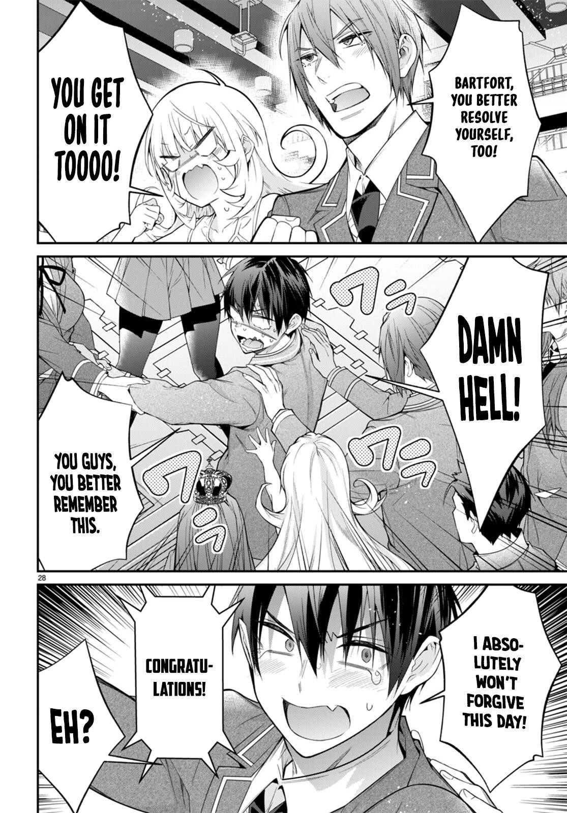 Otome Game Sekai wa Mob ni Kibishii Sekai desu Chapter 54 - Page 28