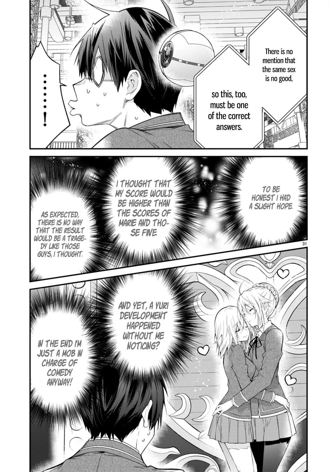 Otome Game Sekai wa Mob ni Kibishii Sekai desu Chapter 54 - Page 31
