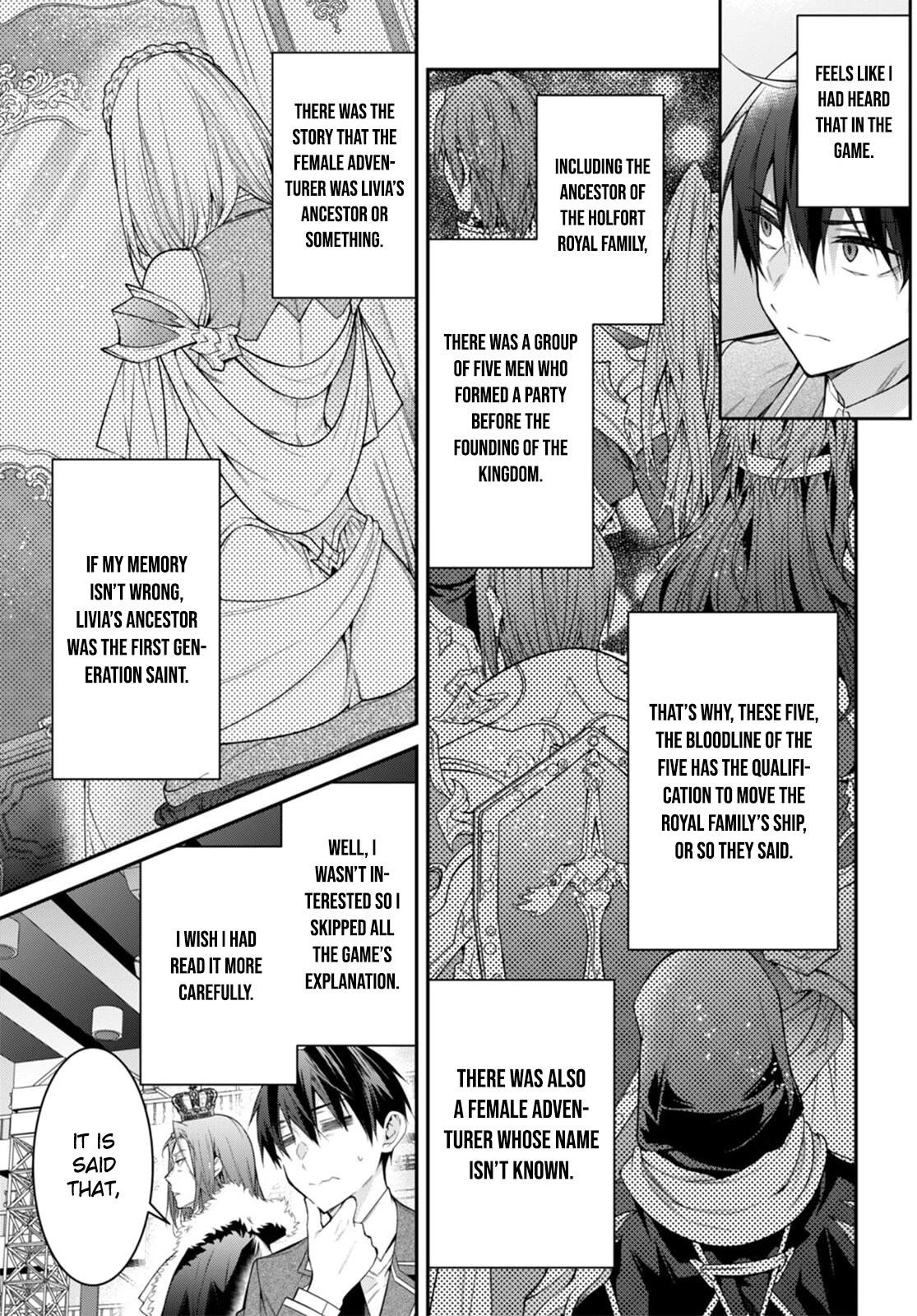 Otome Game Sekai wa Mob ni Kibishii Sekai desu Chapter 54 - Page 9