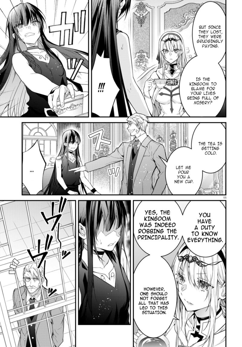 Otome Game Sekai wa Mob ni Kibishii Sekai desu Chapter 55 - Page 11
