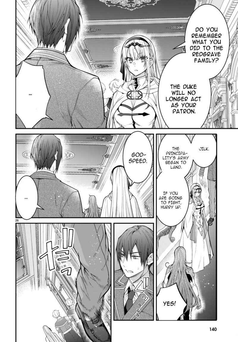Otome Game Sekai wa Mob ni Kibishii Sekai desu Chapter 55 - Page 26