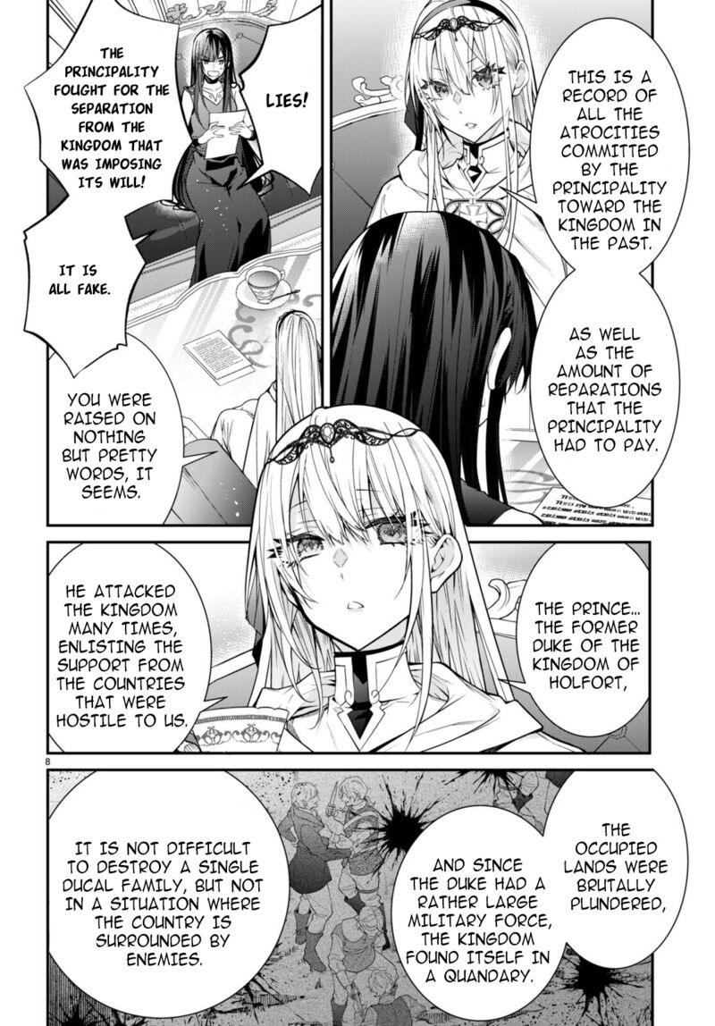 Otome Game Sekai wa Mob ni Kibishii Sekai desu Chapter 55 - Page 8