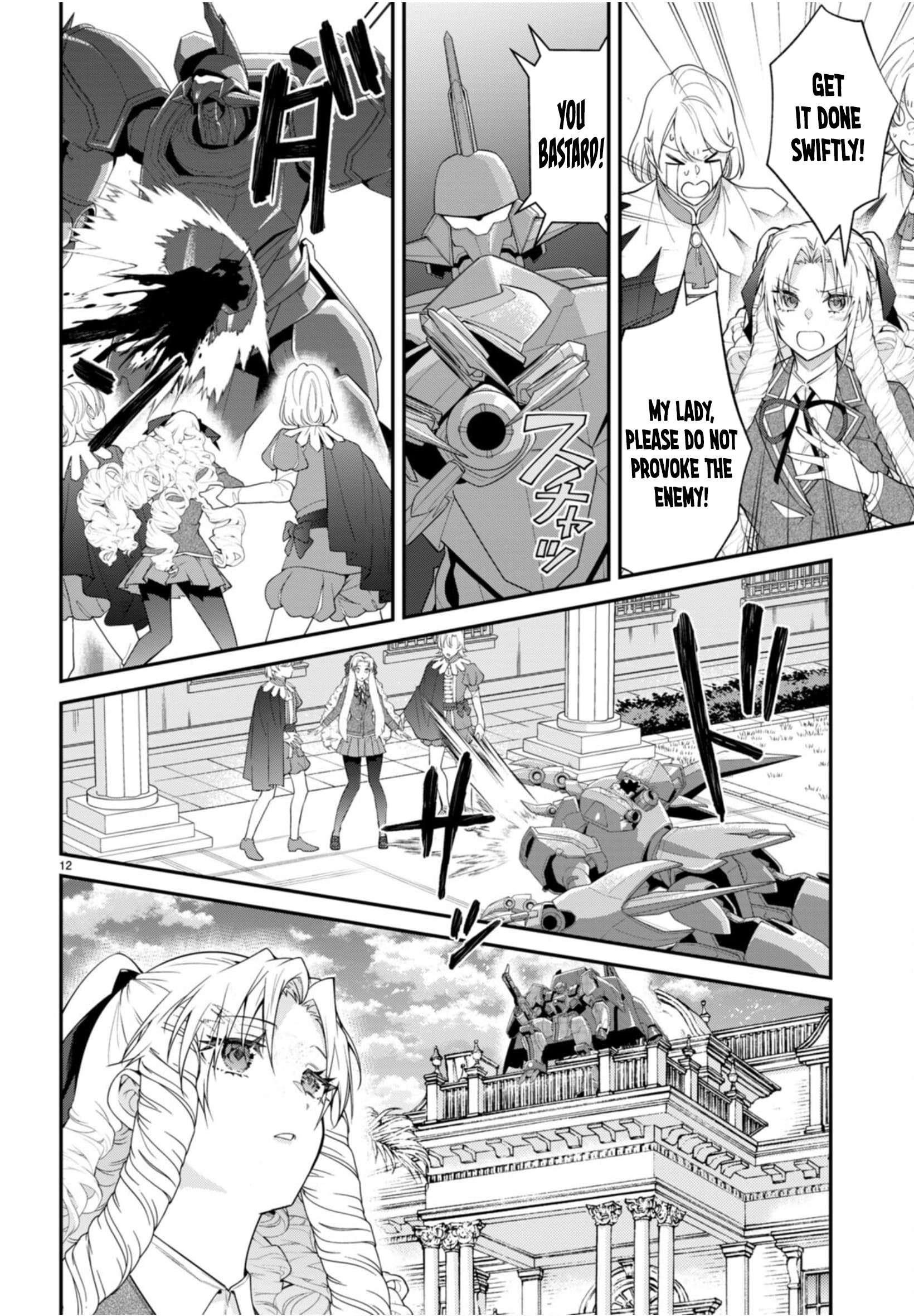 Otome Game Sekai wa Mob ni Kibishii Sekai desu Chapter 56 - Page 12