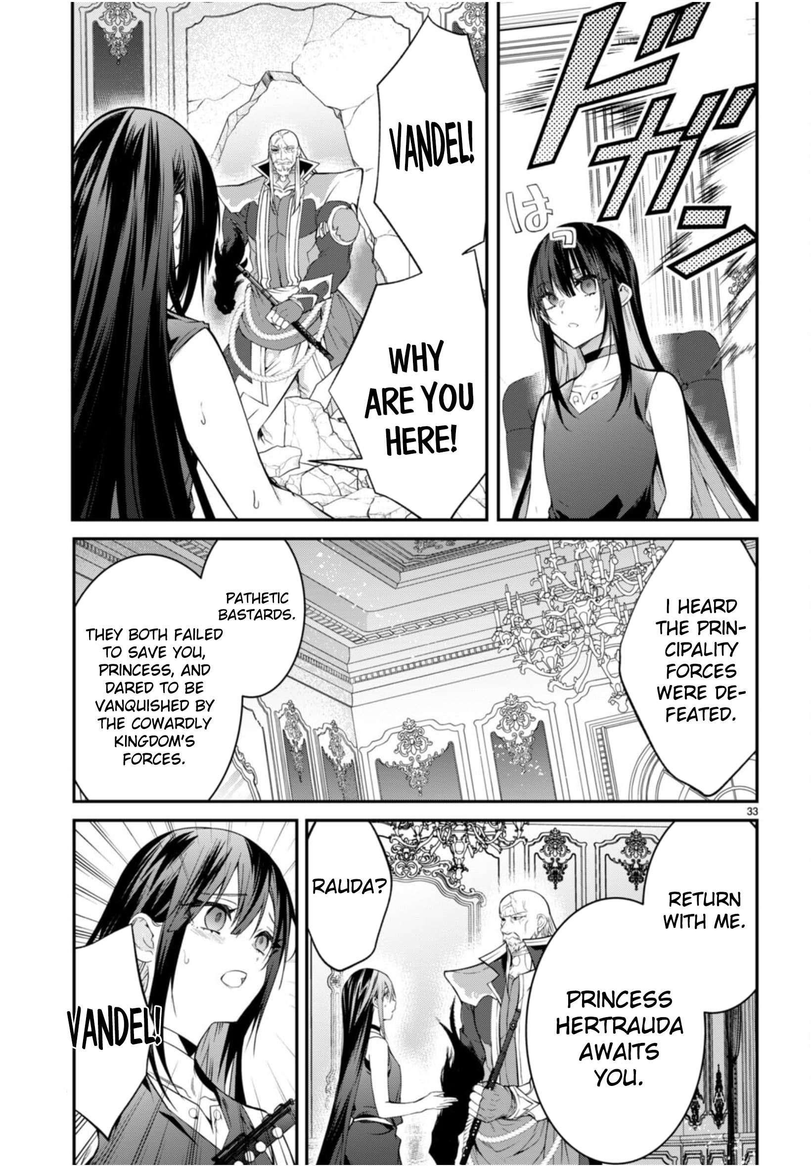 Otome Game Sekai wa Mob ni Kibishii Sekai desu Chapter 56 - Page 33