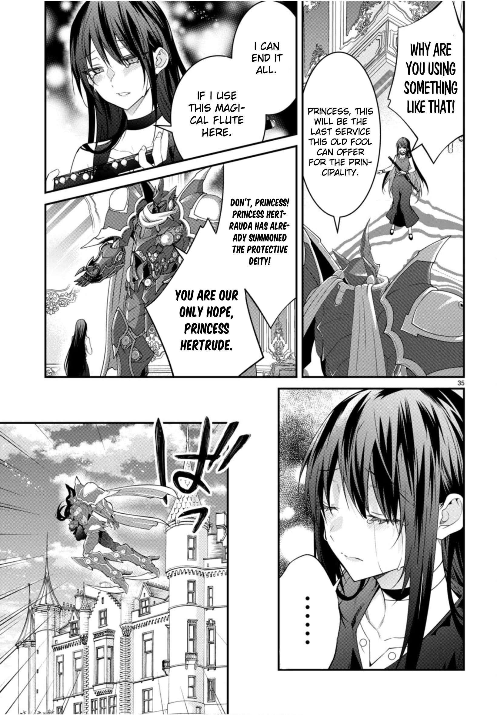 Otome Game Sekai wa Mob ni Kibishii Sekai desu Chapter 56 - Page 35
