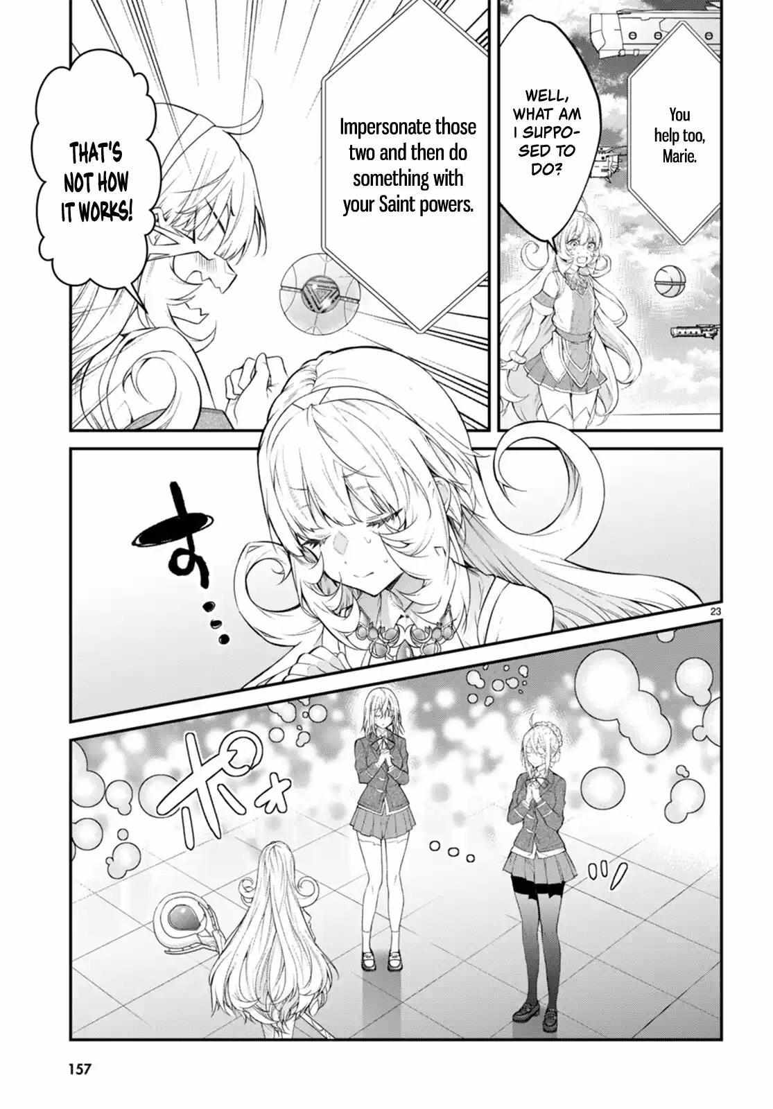 Otome Game Sekai wa Mob ni Kibishii Sekai desu Chapter 59 - Page 22