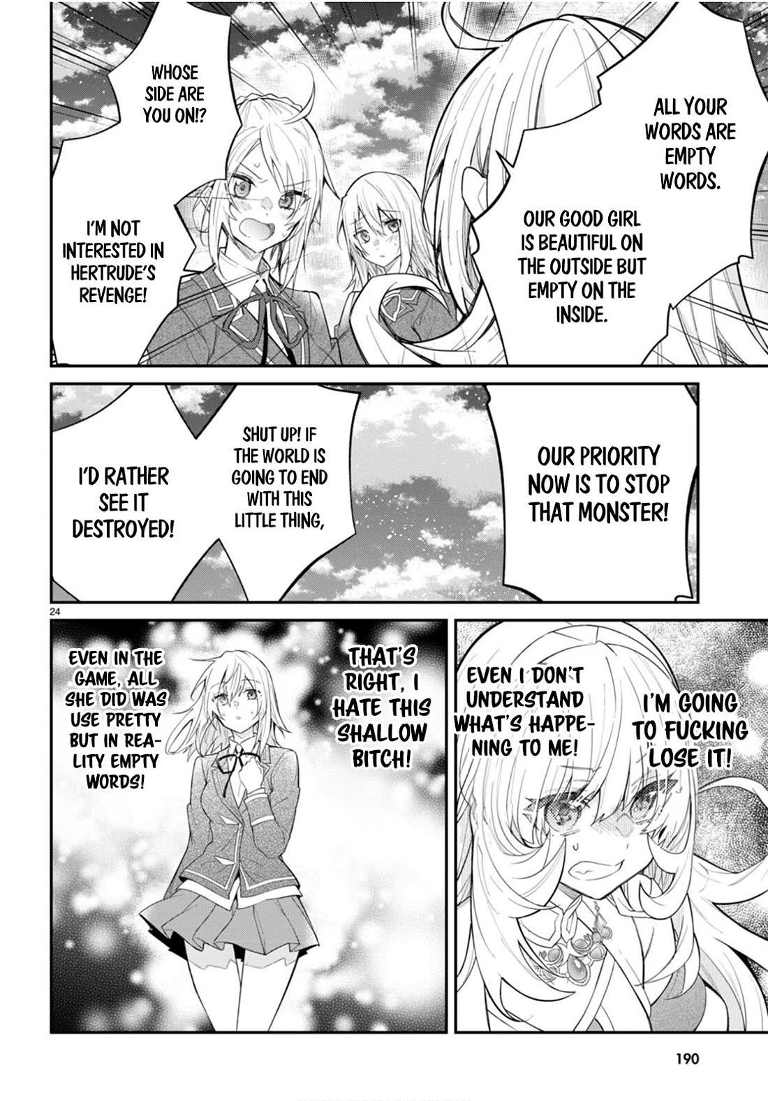 Otome Game Sekai wa Mob ni Kibishii Sekai desu Chapter 62 - Page 24