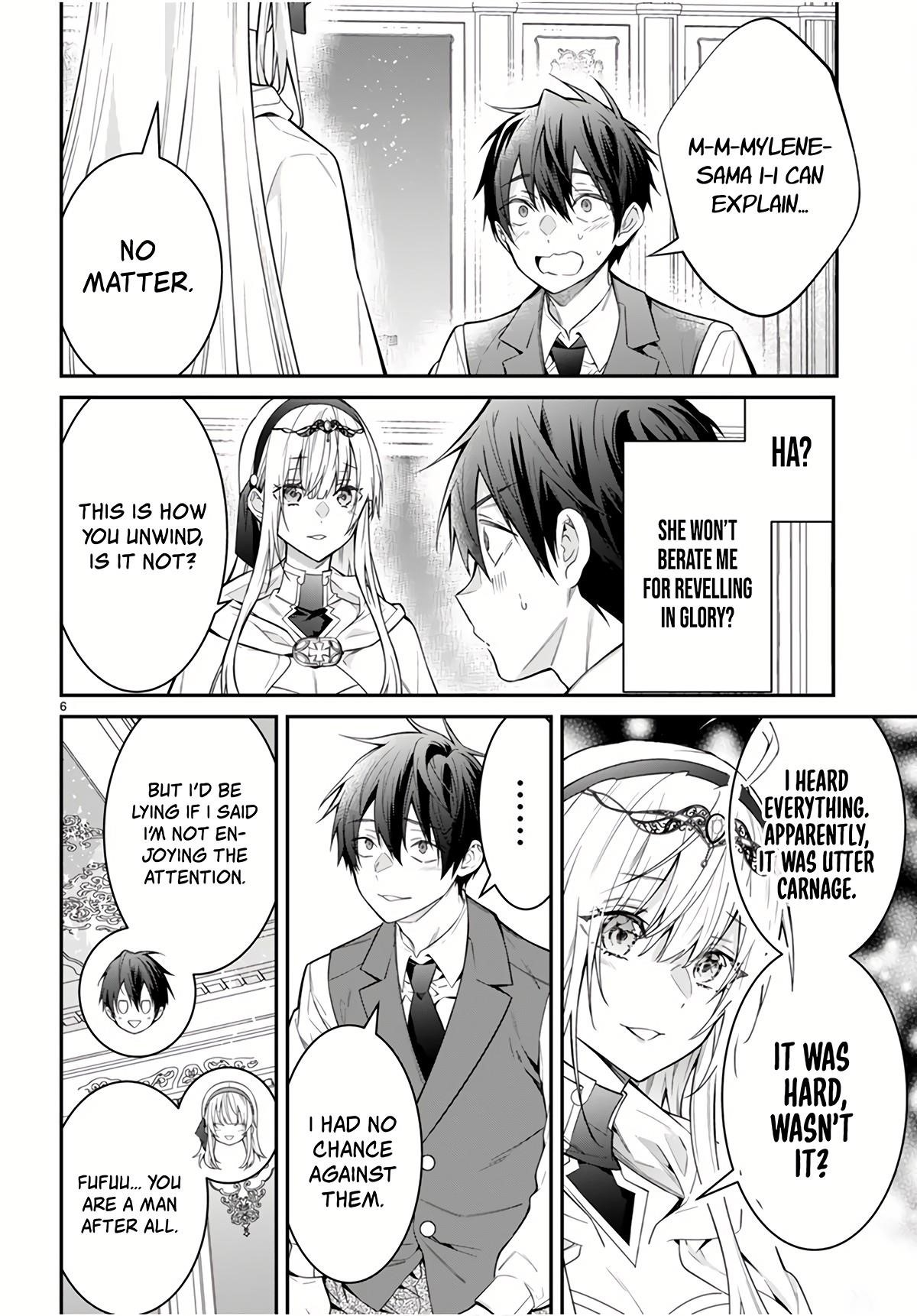 Otome Game Sekai wa Mob ni Kibishii Sekai desu Chapter 64 - Page 6