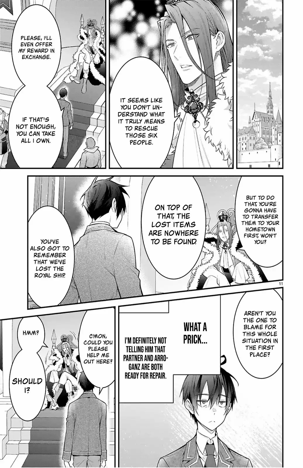 Otome Game Sekai wa Mob ni Kibishii Sekai desu Chapter 65 - Page 11