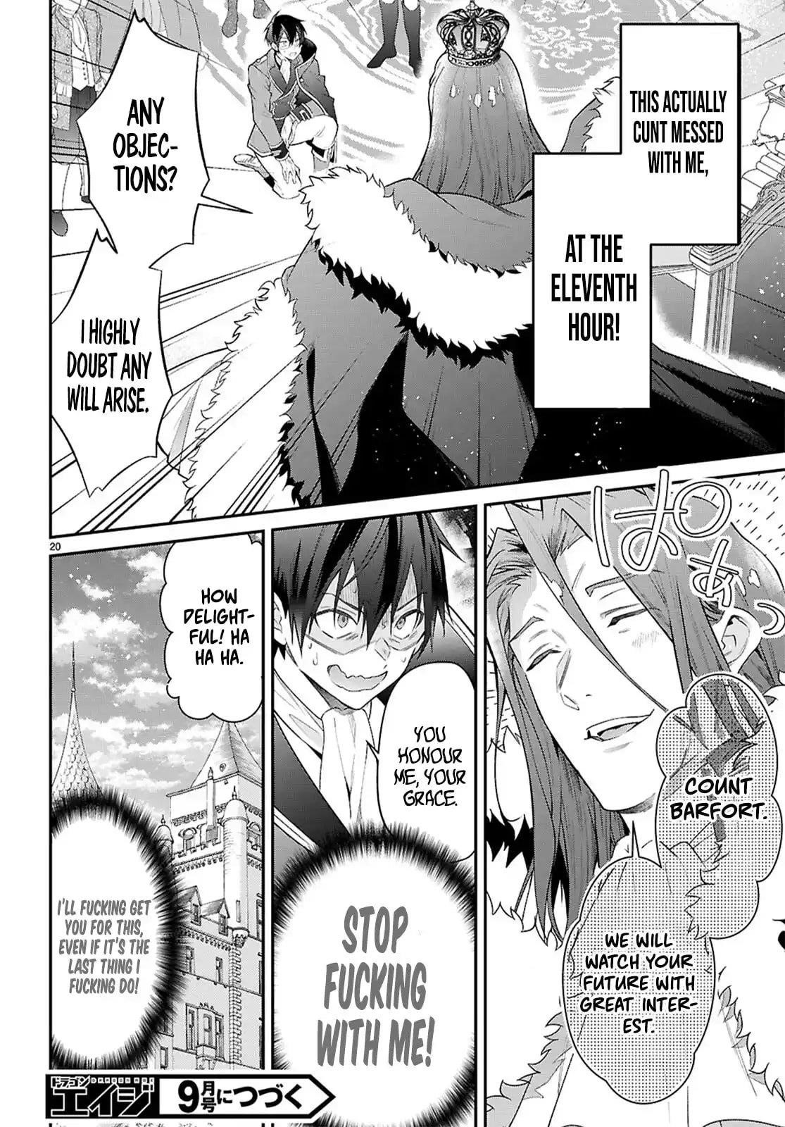 Otome Game Sekai wa Mob ni Kibishii Sekai desu Chapter 66 - Page 20