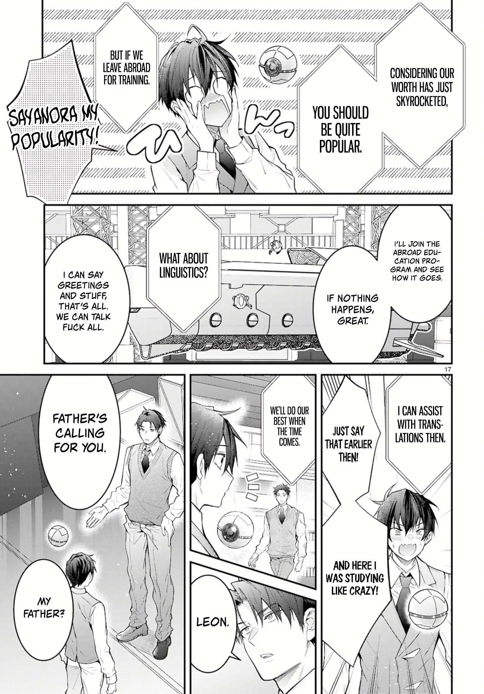 Otome Game Sekai wa Mob ni Kibishii Sekai desu Chapter 67 - Page 17