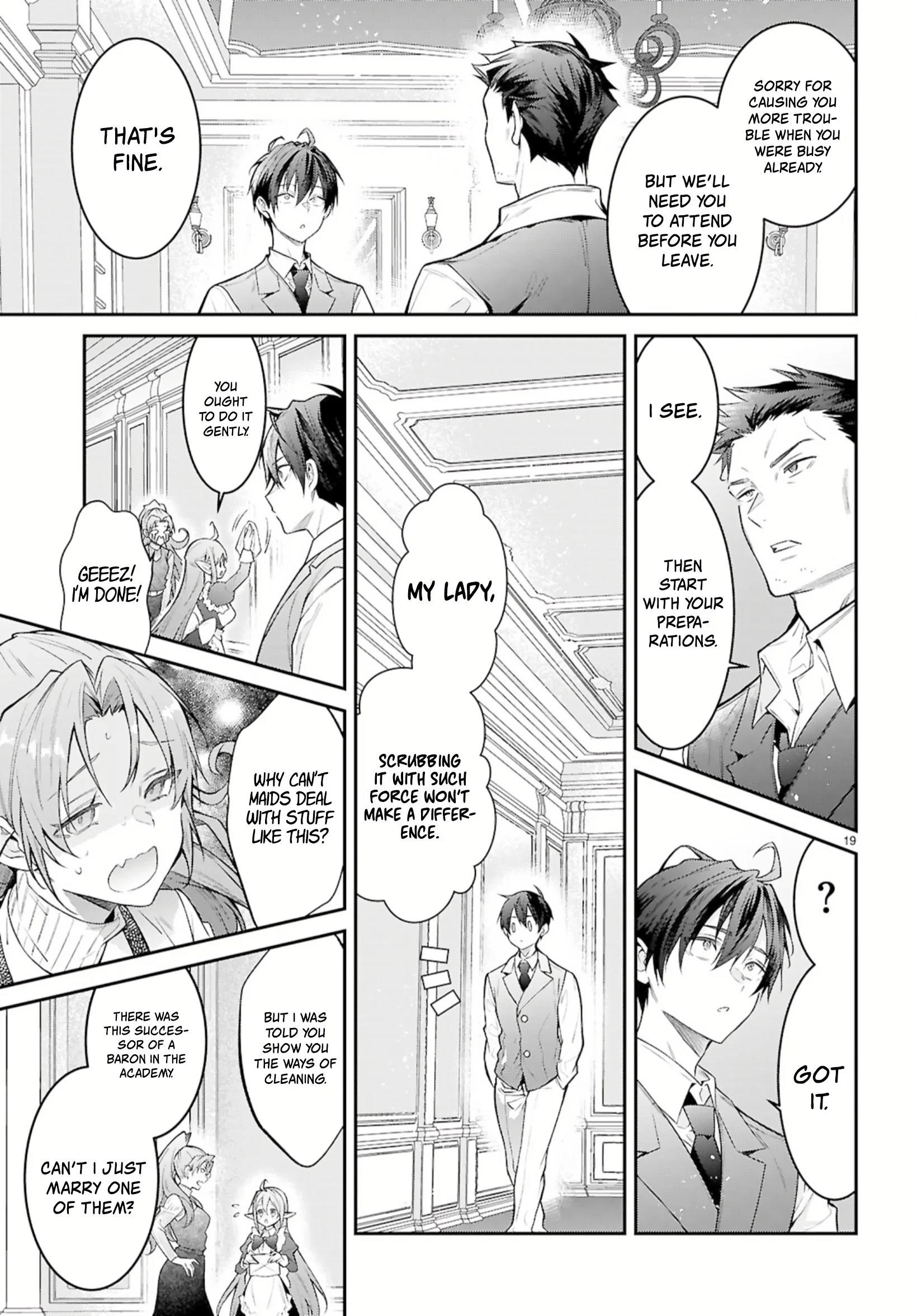 Otome Game Sekai wa Mob ni Kibishii Sekai desu Chapter 67 - Page 19