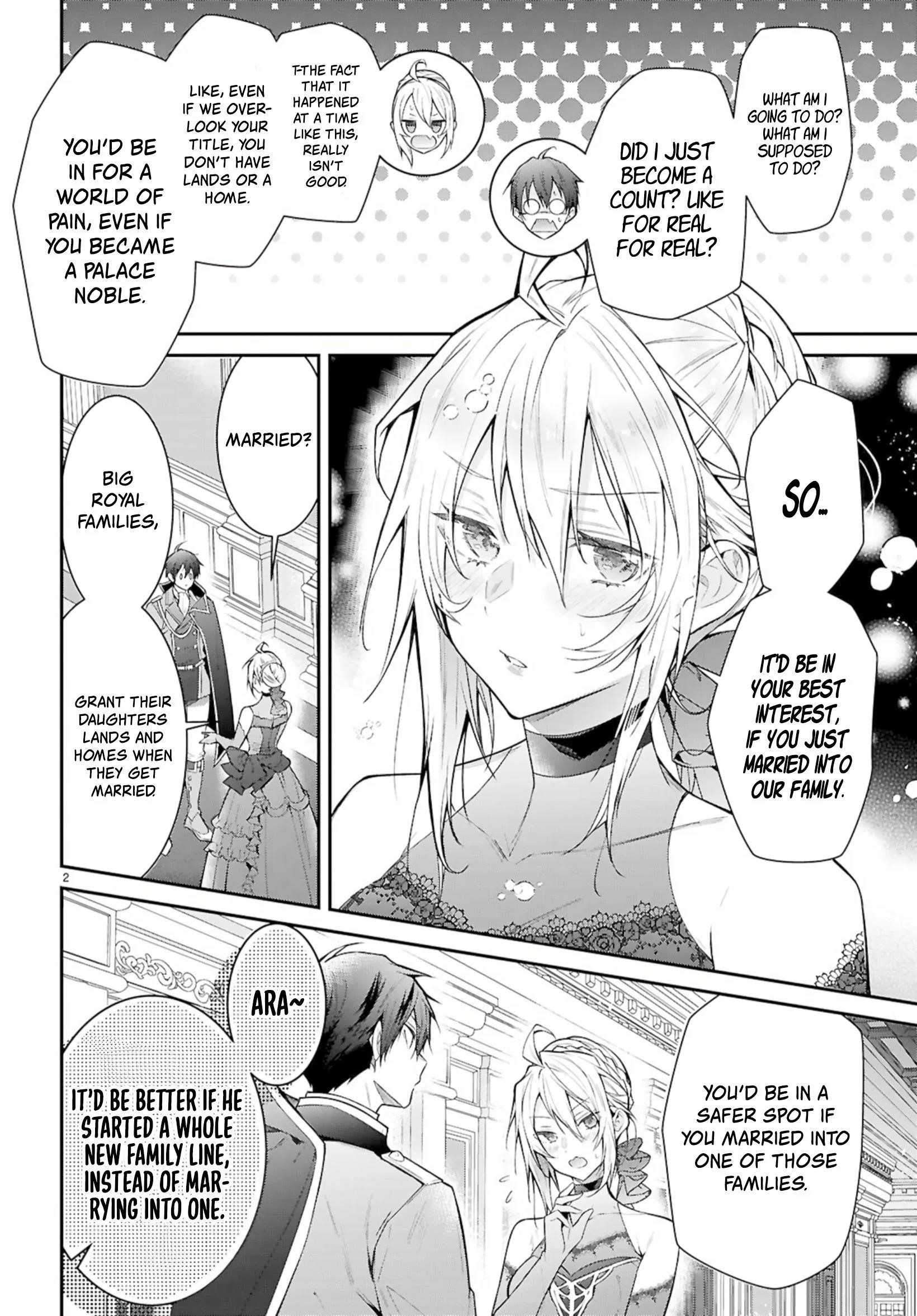 Otome Game Sekai wa Mob ni Kibishii Sekai desu Chapter 67 - Page 2