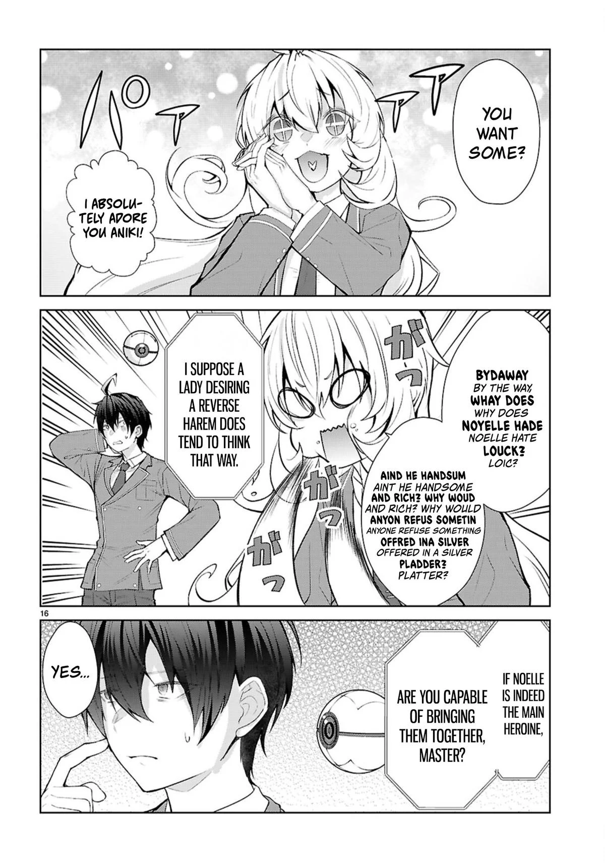 Otome Game Sekai wa Mob ni Kibishii Sekai desu Chapter 72 - Page 15