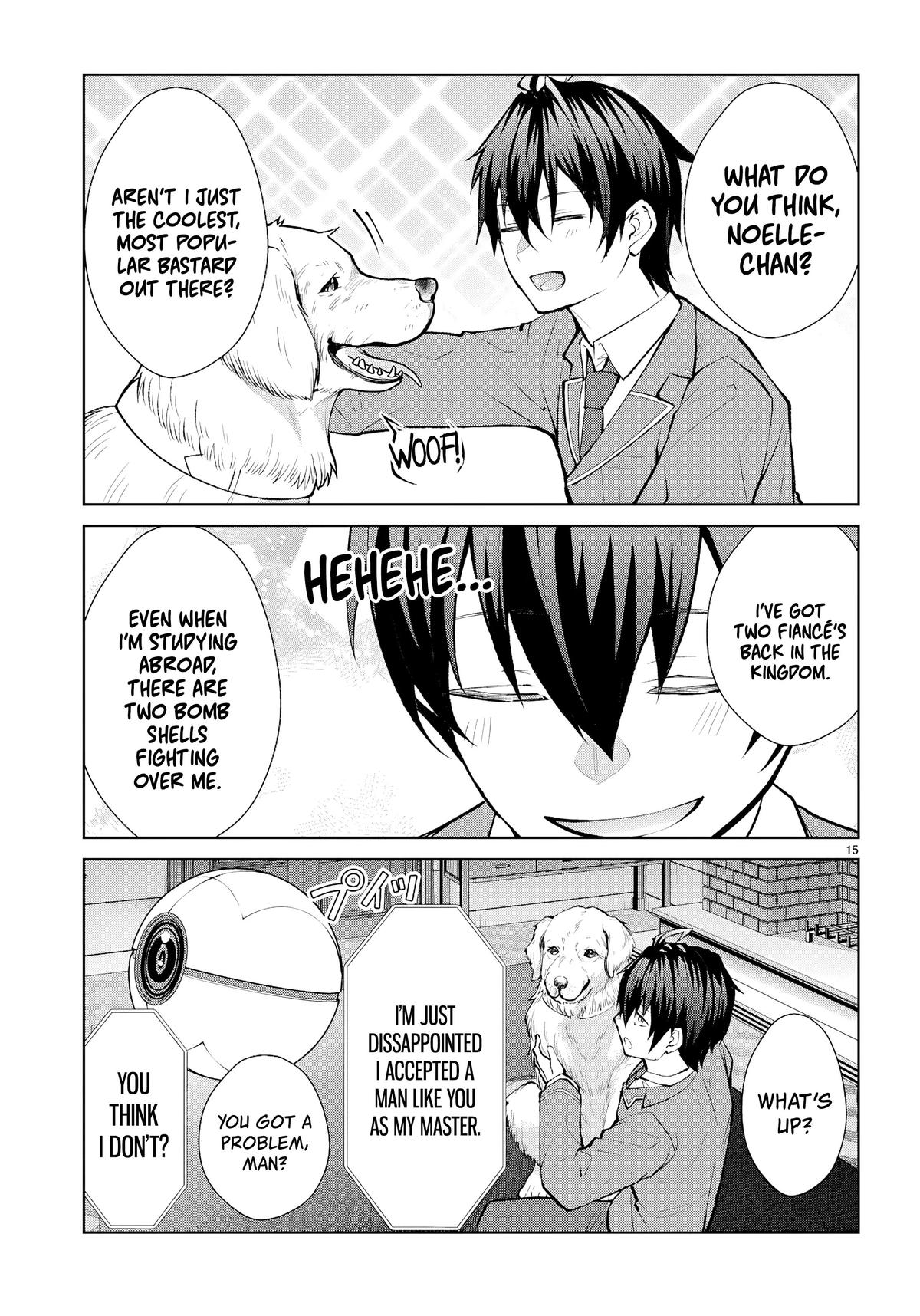 Otome Game Sekai wa Mob ni Kibishii Sekai desu Chapter 73 - Page 15
