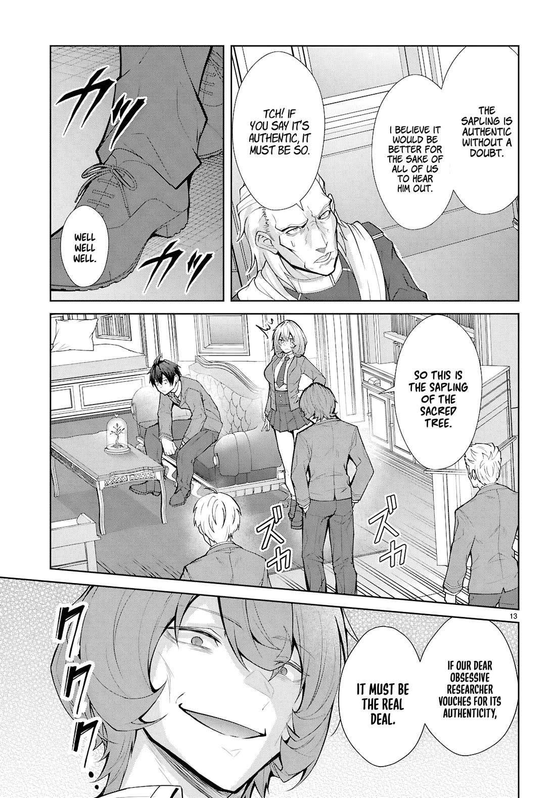 Otome Game Sekai wa Mob ni Kibishii Sekai desu Chapter 76 - Page 13
