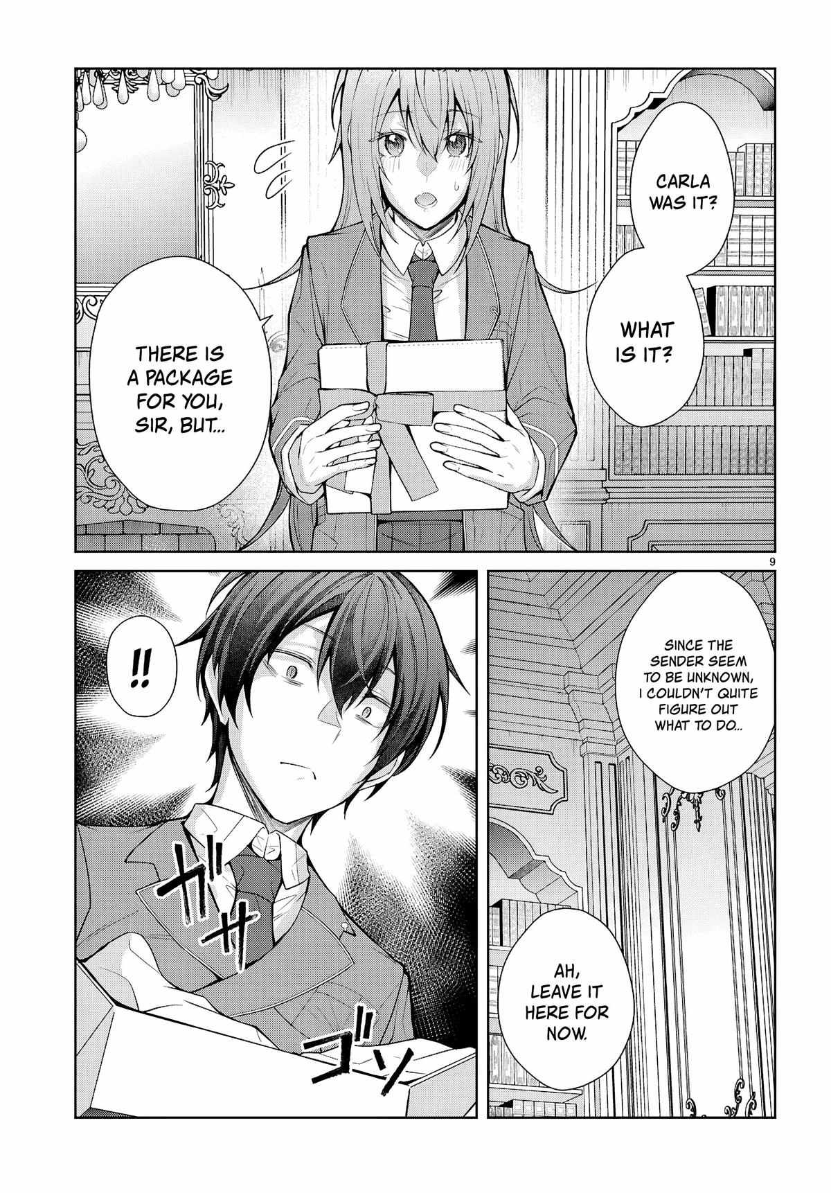Otome Game Sekai wa Mob ni Kibishii Sekai desu Chapter 77 - Page 9