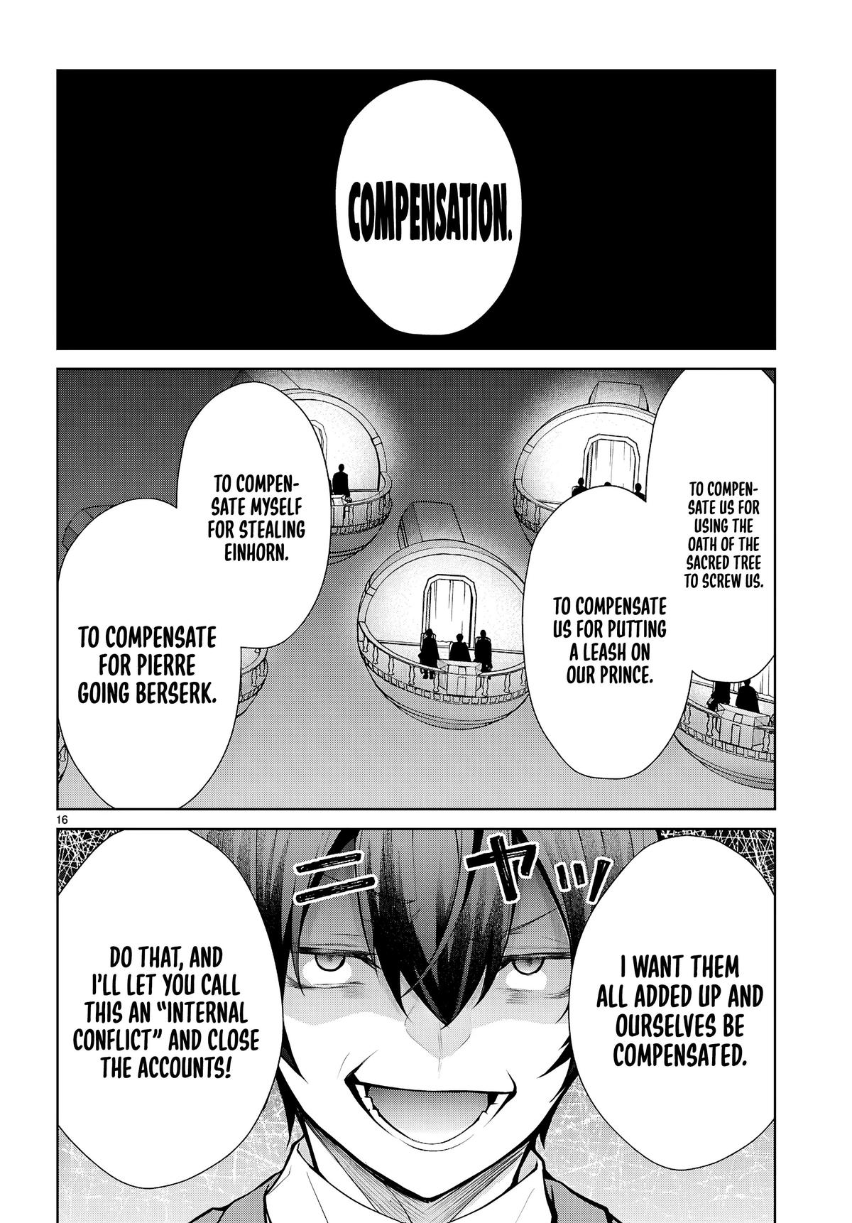 Otome Game Sekai wa Mob ni Kibishii Sekai desu Chapter 81 - Page 16