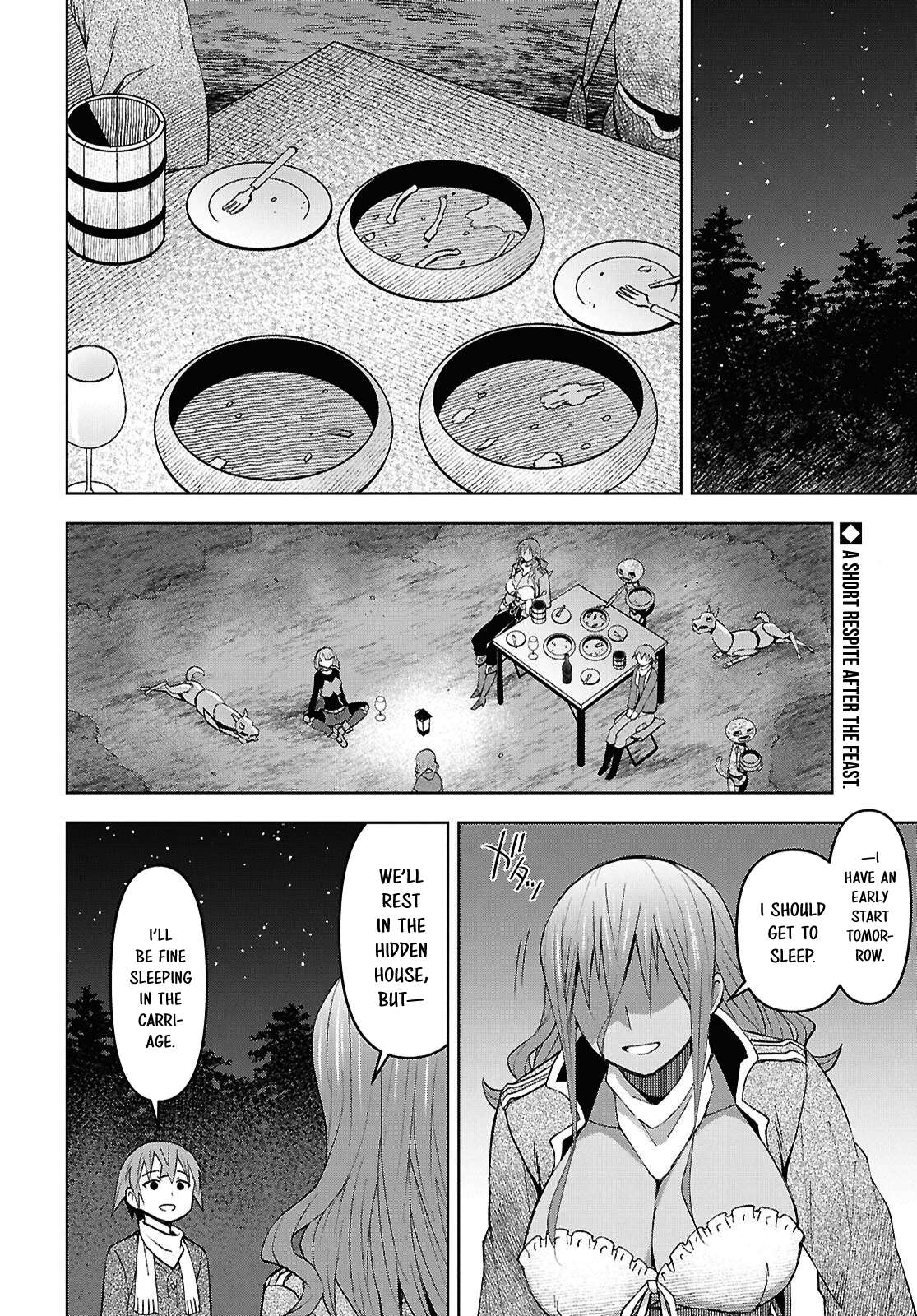 Dungeon Tou de Yadoya wo Yarou! Souzou Mahou wo Moratta Ore no Hosoude Hanjouki Chapter 61 - Page 3