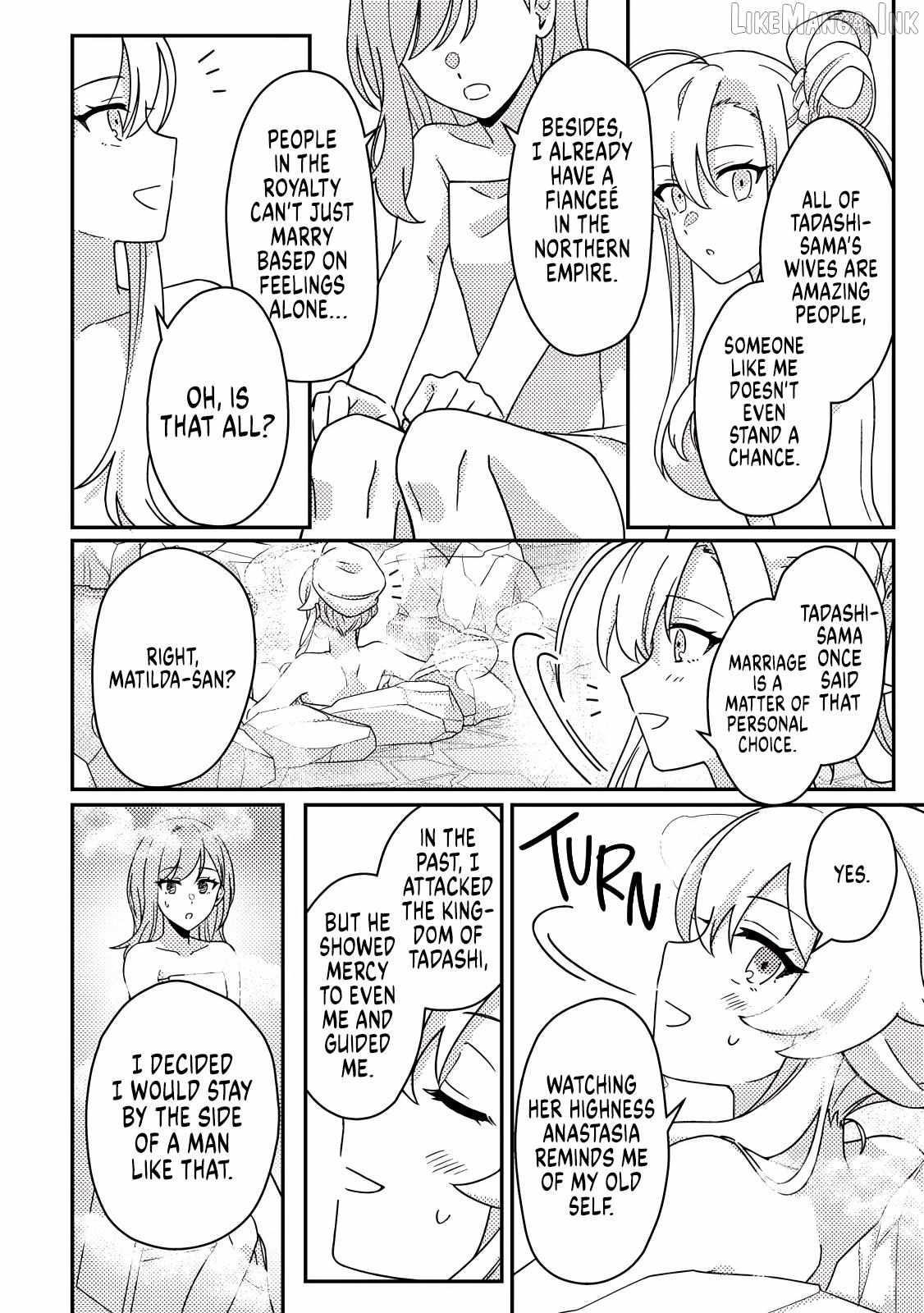 Revolution in production with the blessings of the gods – While living a leisurely, slow life in a corner of another world, somehow a diverse group of people gathered to form the strongest nation… Chapter 34.3 - Page 8