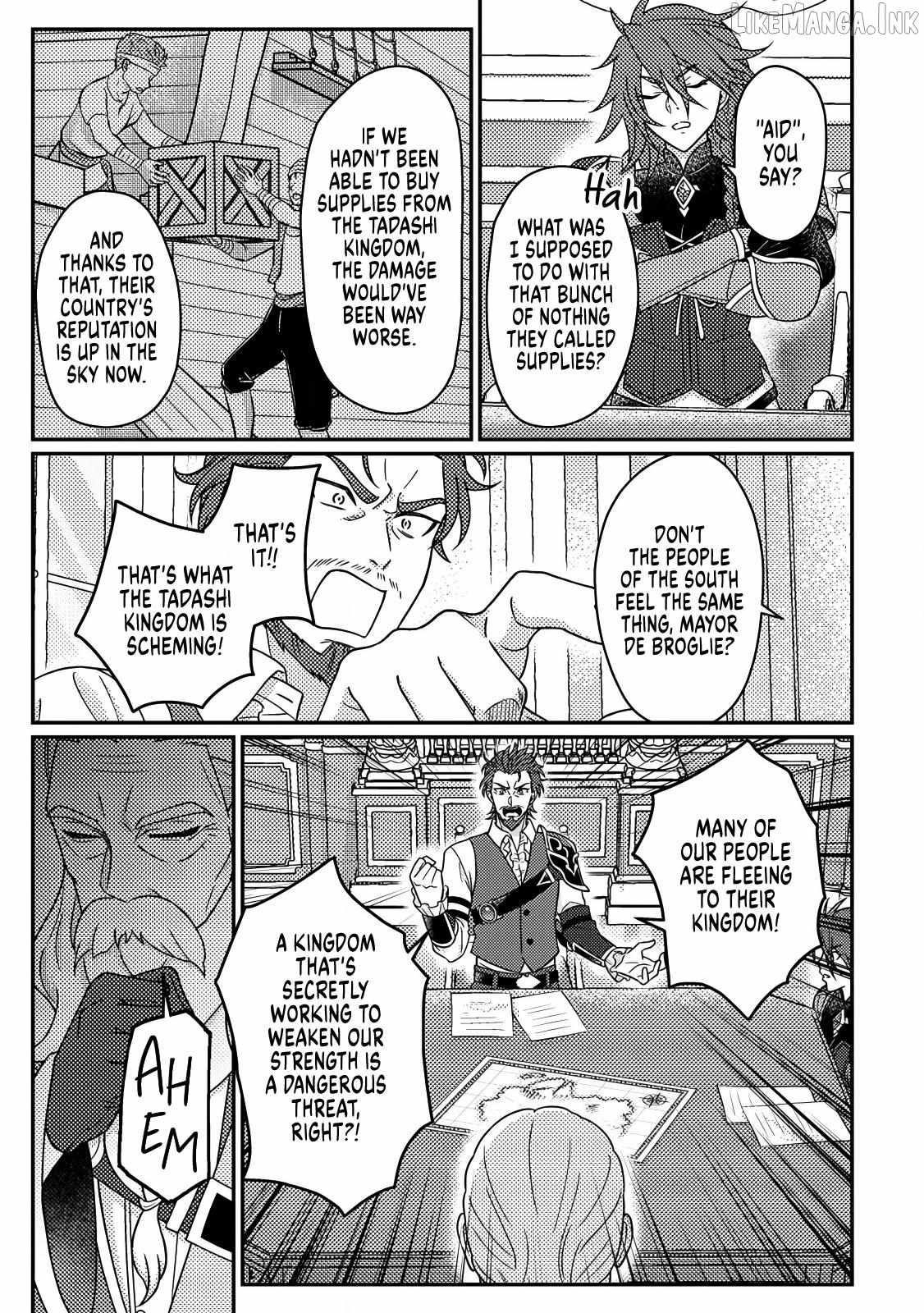 Revolution in production with the blessings of the gods – While living a leisurely, slow life in a corner of another world, somehow a diverse group of people gathered to form the strongest nation… Chapter 35.1 - Page 5