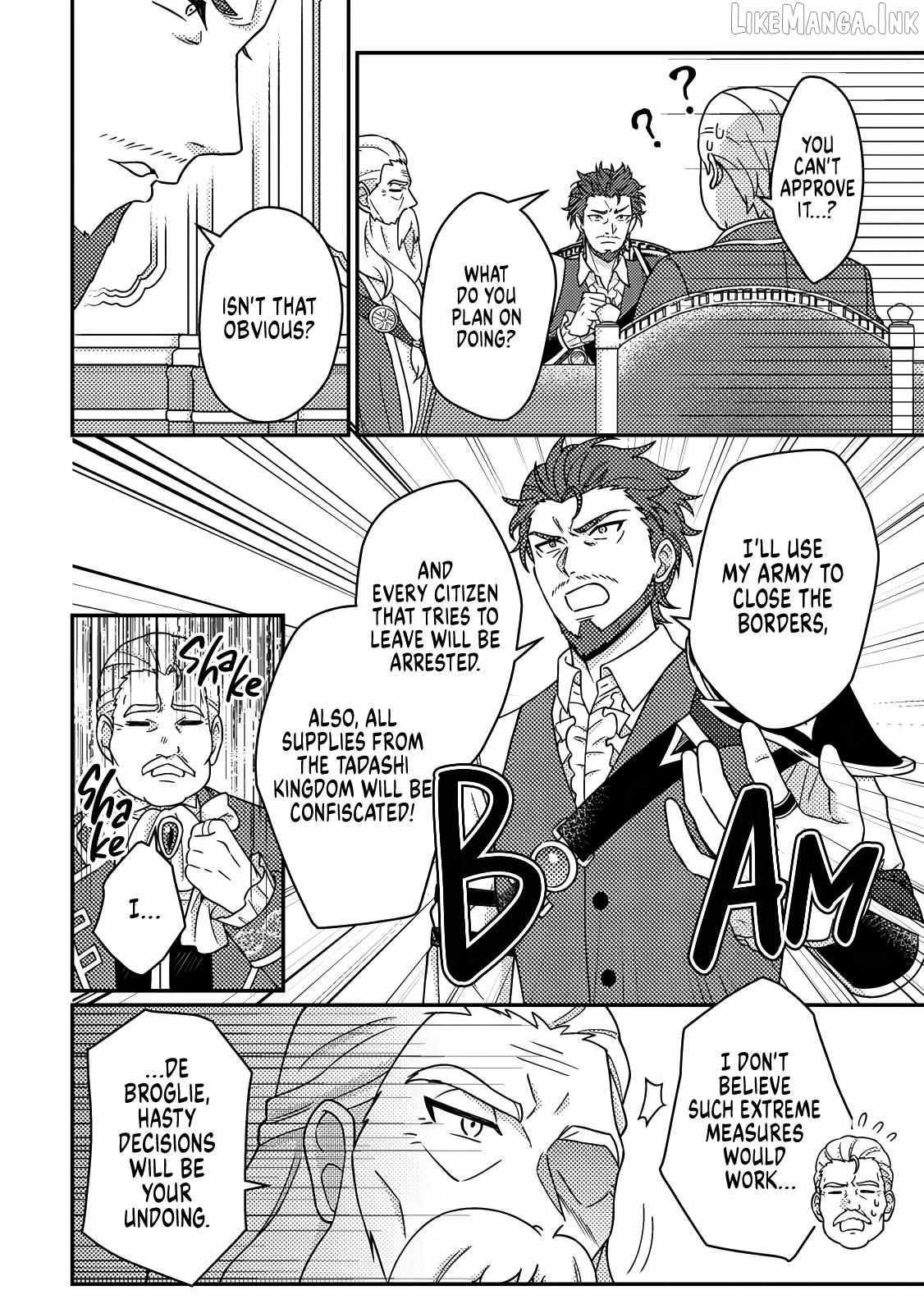 Revolution in production with the blessings of the gods – While living a leisurely, slow life in a corner of another world, somehow a diverse group of people gathered to form the strongest nation… Chapter 35.1 - Page 8