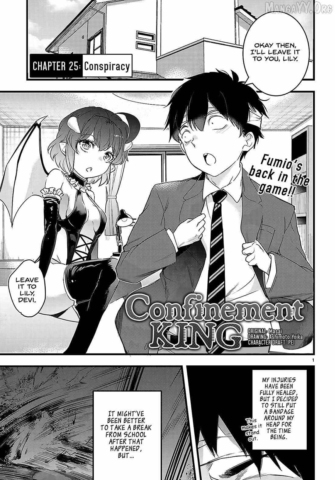 Confinement King Chapter 25 - Page 1