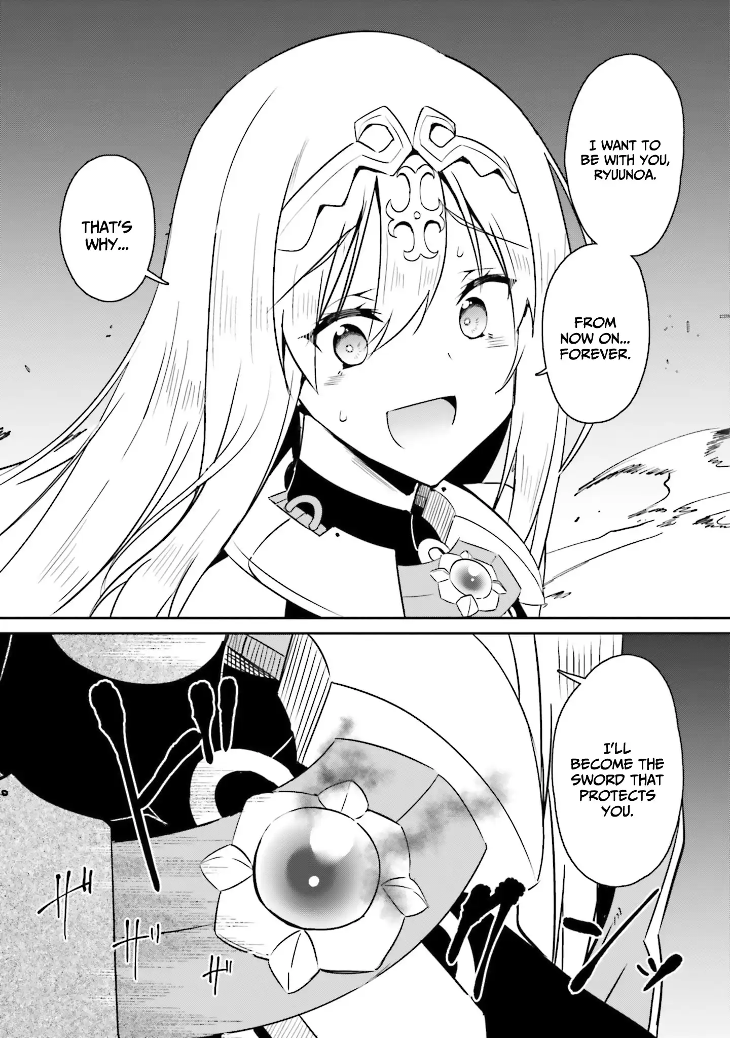 My childhood friend who I used to train swordsmanship with became a slave, so I, as an S-Rank adventurer decided to buy her and protect her Chapter 20 - Page 24