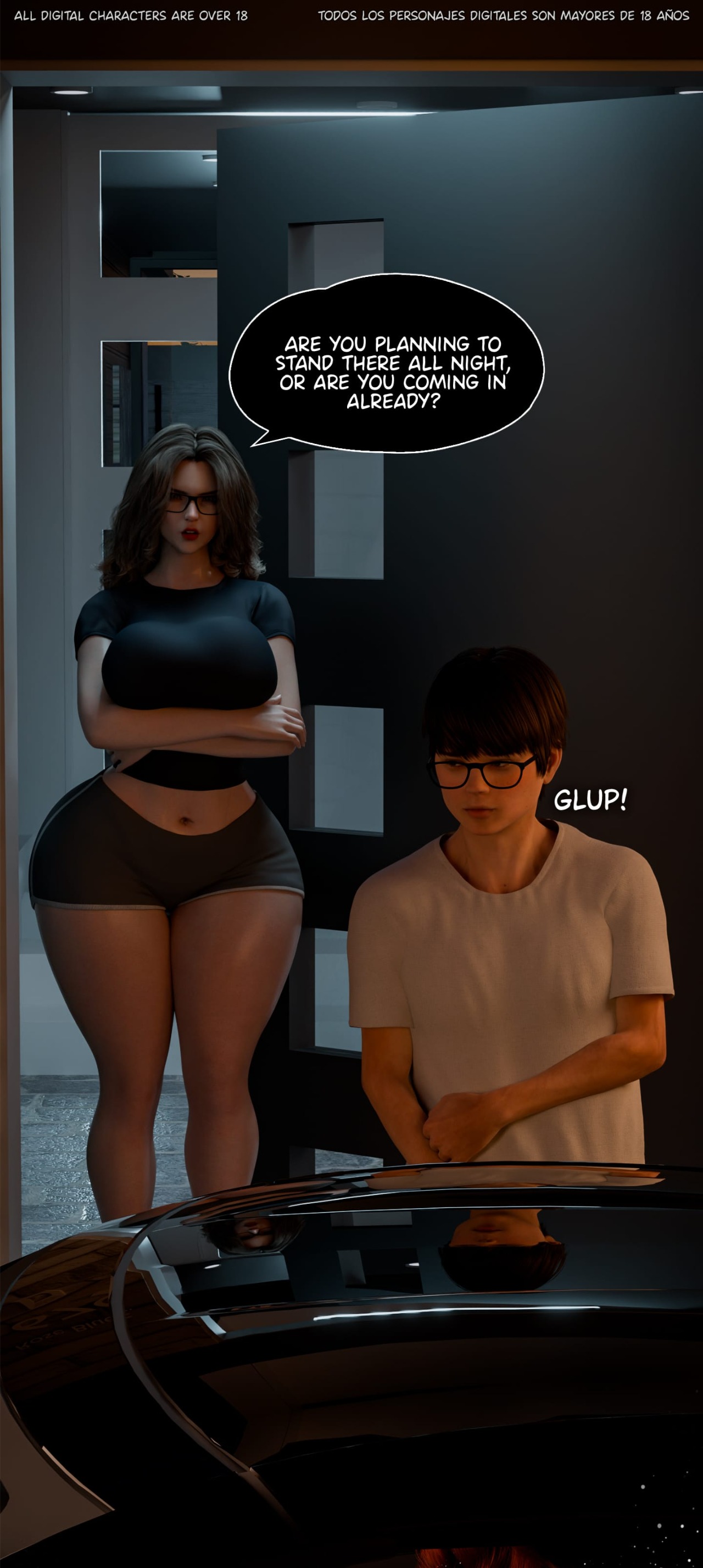 My Neighbor's Widow Raw Chapter 48 - Page 106