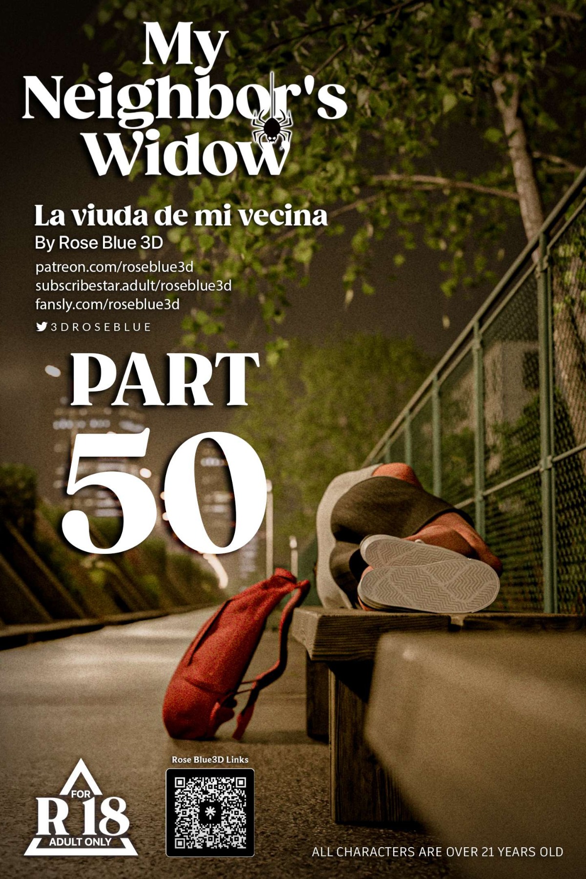 My Neighbor's Widow Raw Chapter 50 - Page 1