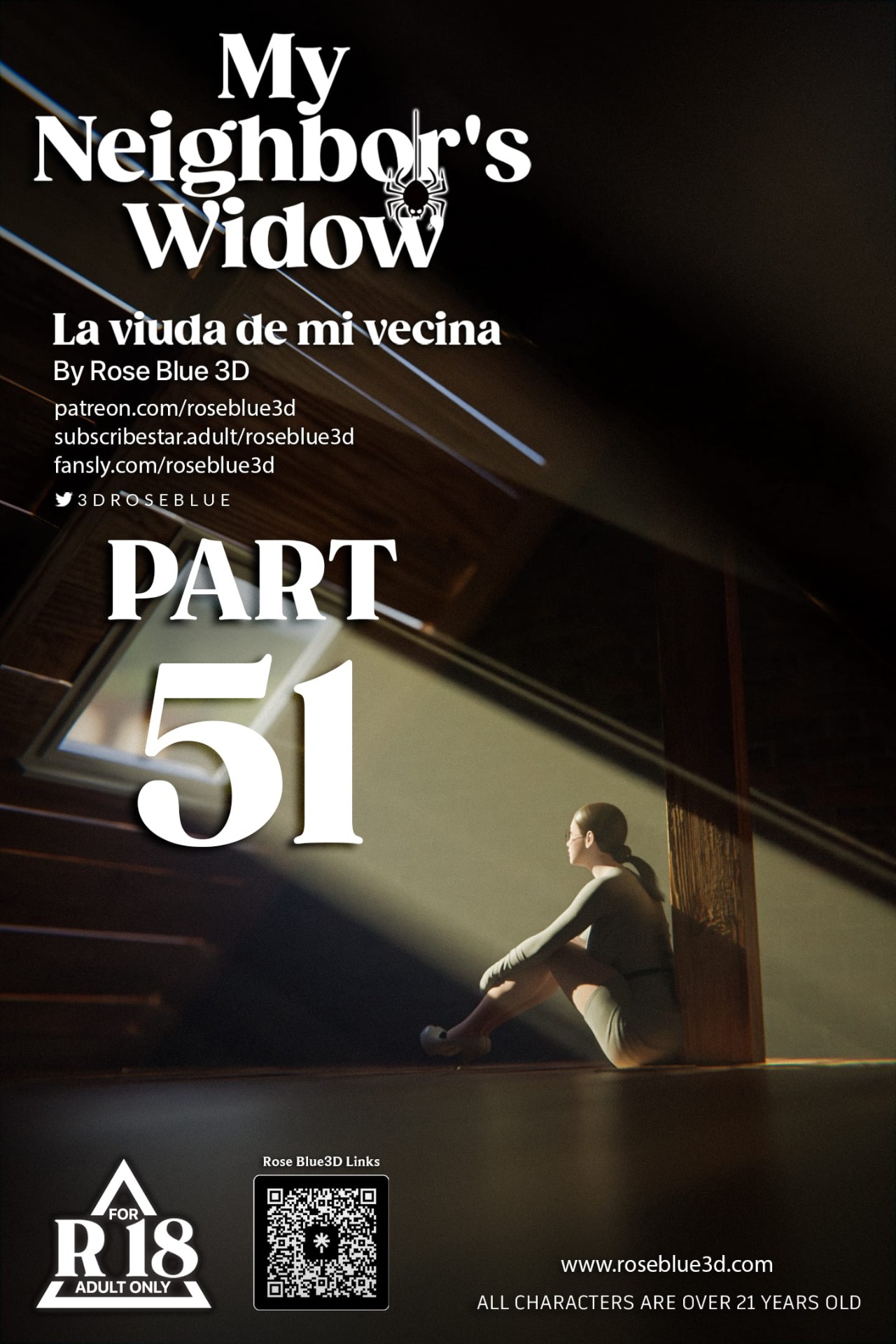 My Neighbor's Widow Raw Chapter 51 - Page 1