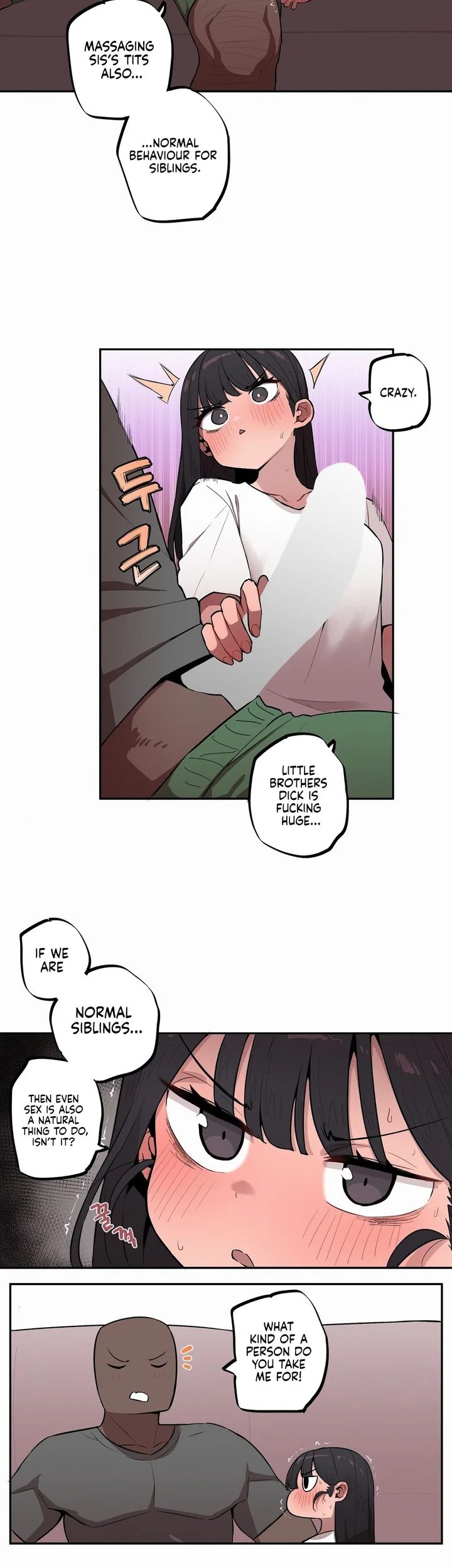 Noona and her BIG little Bro Chapter 32 - Page 7