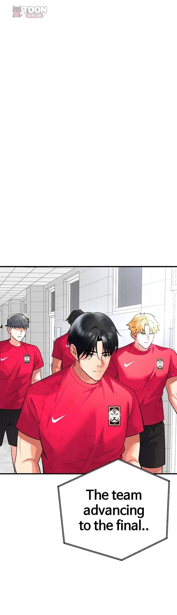 The Hottie’s Good at Football Raw Chapter 89 - Page 49