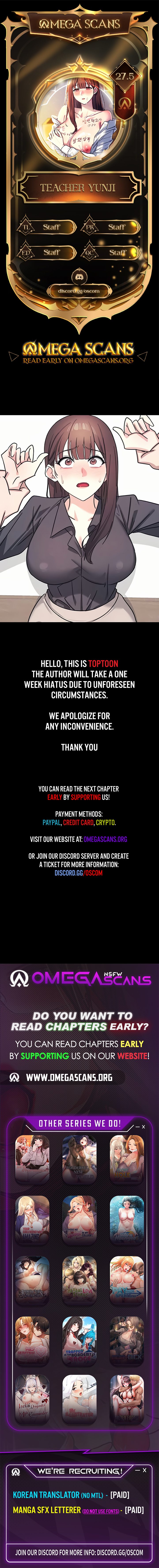 Teacher Yunji Chapter 27.5 - Page 1