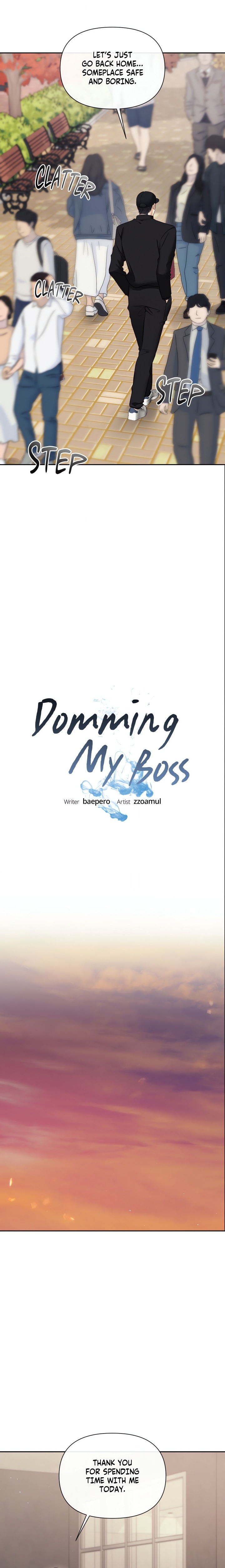 Domming My Boss Chapter 45 - Page 6