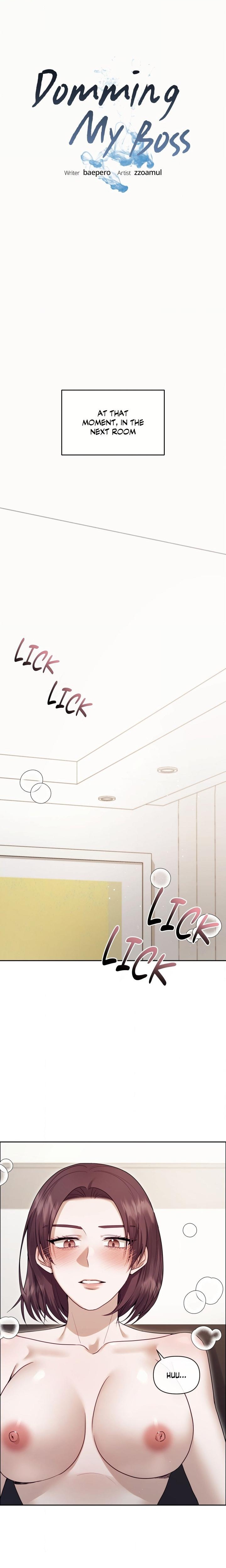 Domming My Boss Chapter 50.4 - Page 1