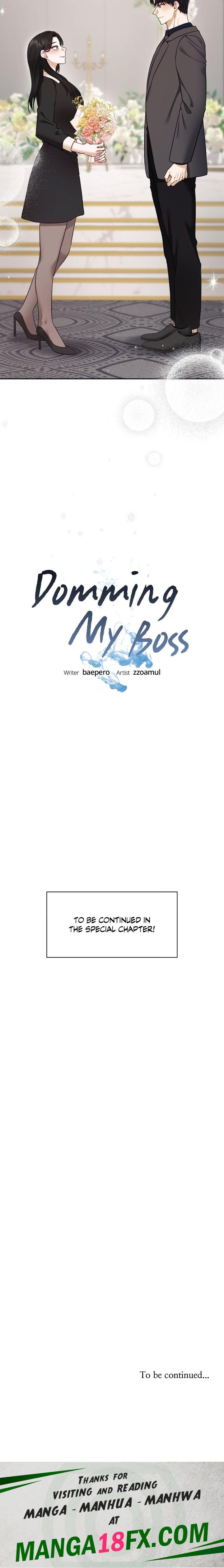 Domming My Boss Chapter 50 - Page 22