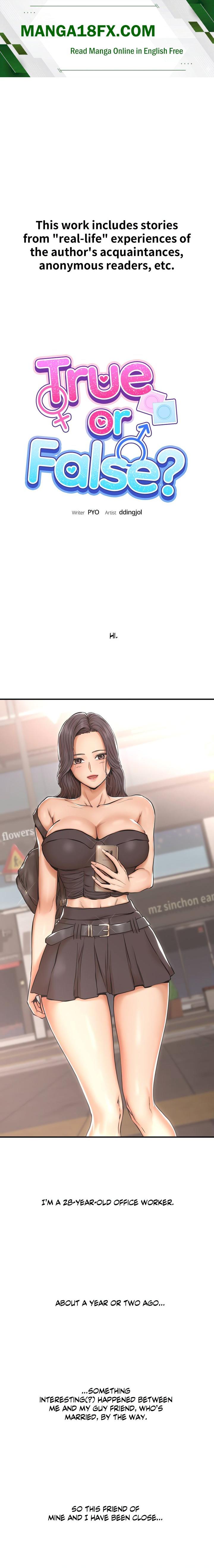 True or False? (Uncensored) - Chapter 1 [photo 1] - MangaPorn