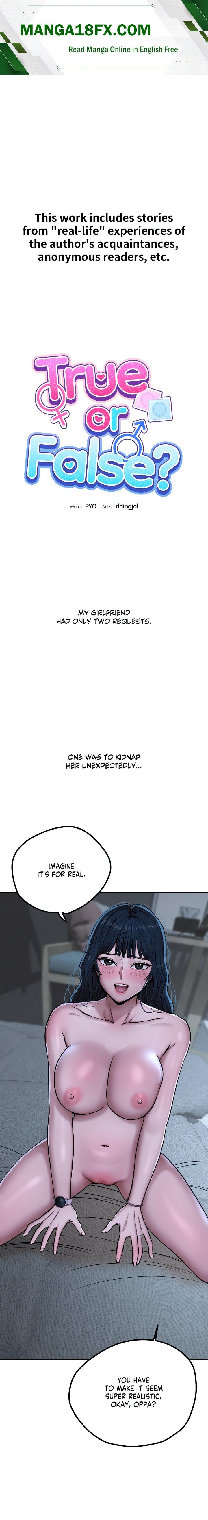 True or False? (Uncensored) - Chapter 33 [photo 1] - MangaPorn