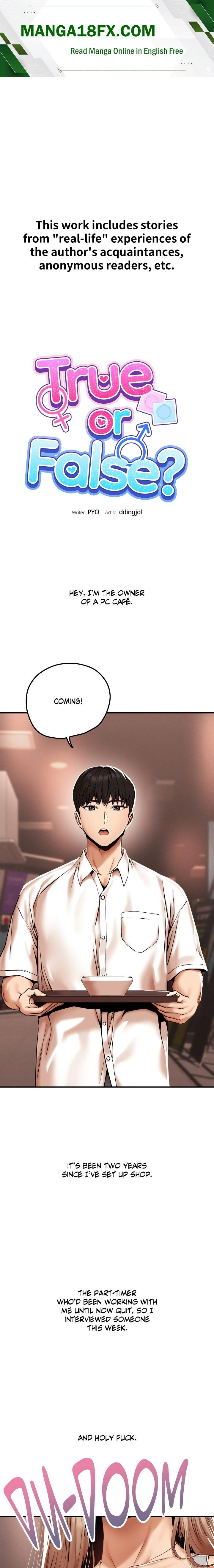 True or False? (Uncensored) - Chapter 42 [photo 1] - MangaPorn
