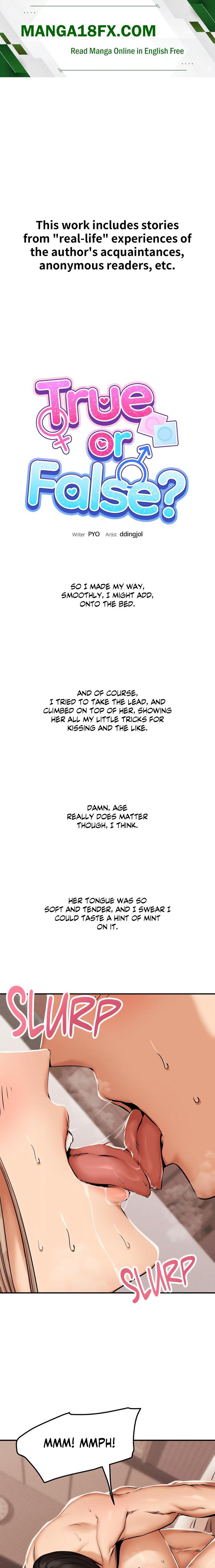 True or False? (Uncensored) - Chapter 45 [photo 1] - MangaPorn