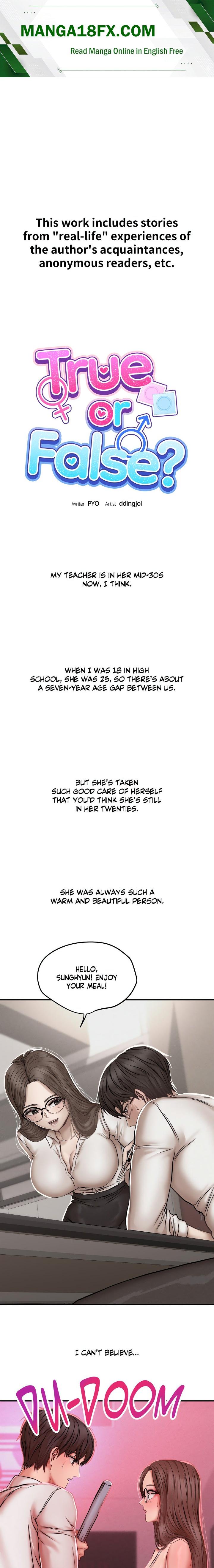 True or False? (Uncensored) - Chapter 48 [photo 1] - MangaPorn