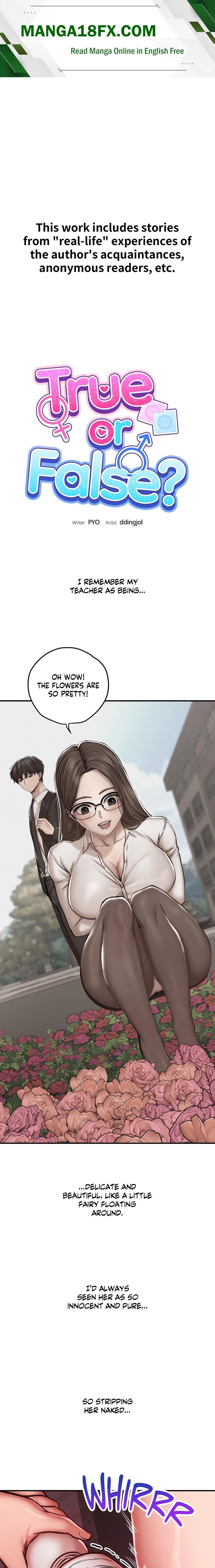 True or False? (Uncensored) - Chapter 49 [photo 1] - MangaPorn