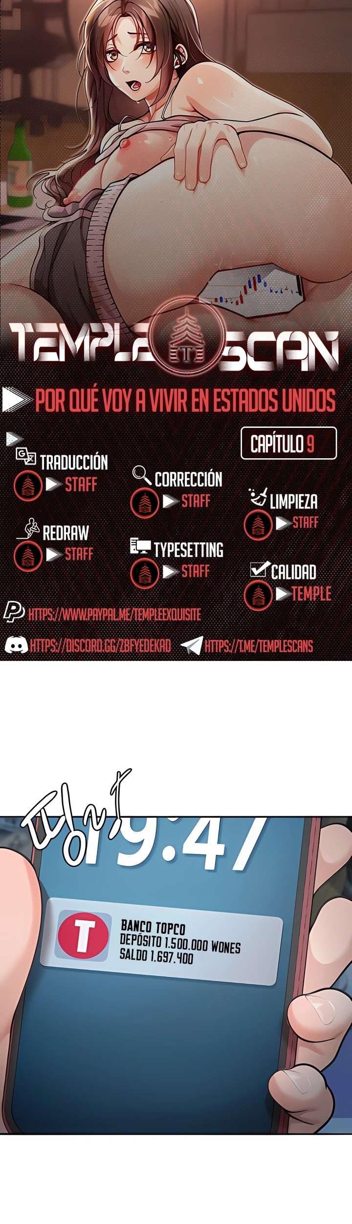 Living in America Raw Chapter 9 - Page 1