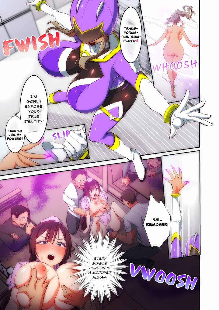 Pitiful Ranger Pink: I’m Such a Disgrace, but It Feels So Good! (Uncensored) Chapter 20 - Page 13